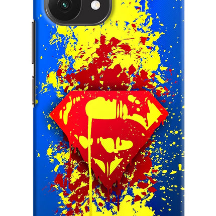 Superman logo Mi 11 Lite Hard Case Back Cover by Casekaro