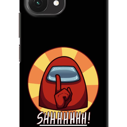 Among Us Shhh! Mi 11 Lite Hard Case Back Cover by Casekaro