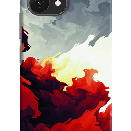 Fire Cloud Mi 11 Lite Hard Case Back Cover by Casekaro