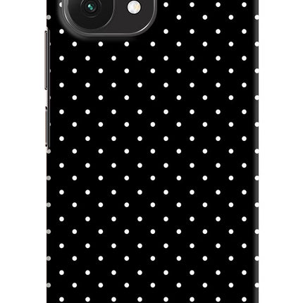 White Dots Mi 11 Lite Hard Case Back Cover by Casekaro