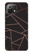 Geometric Pattern Mi 11 Lite Hard Case Back Cover by Casekaro