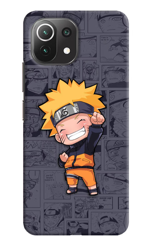Chota Naruto Mi 11 Lite Hard Case Back Cover by Casekaro