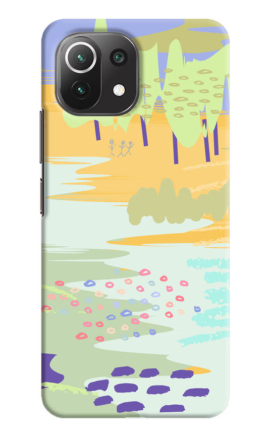 Scenery Mi 11 Lite Hard Case Back Cover by Casekaro