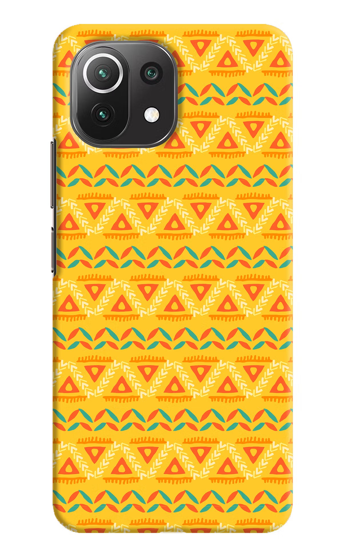 Tribal Pattern Mi 11 Lite Hard Case Back Cover by Casekaro