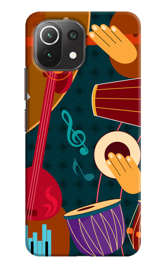 Music Instrument Mi 11 Lite Hard Case Back Cover by Casekaro