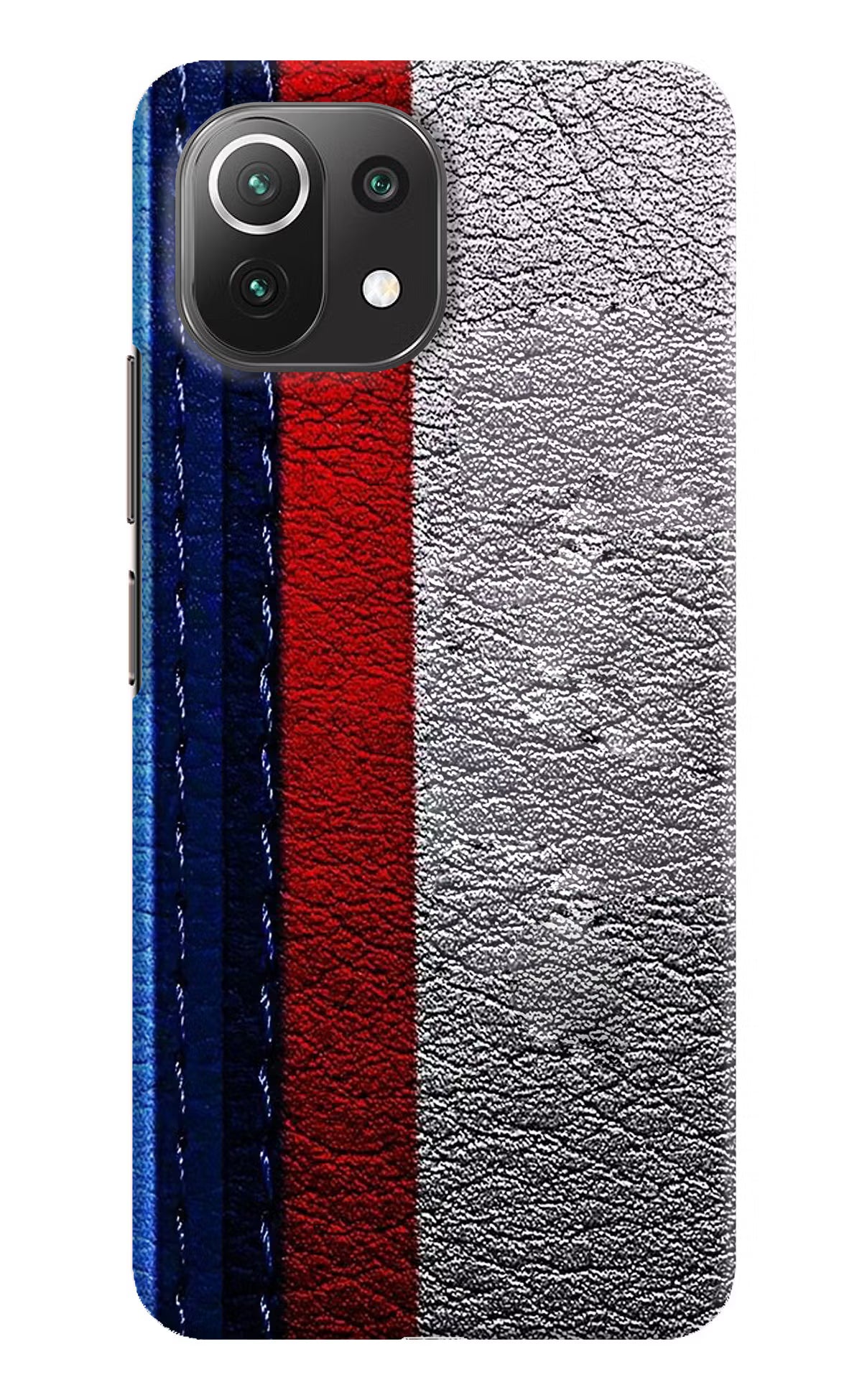 BMW Stripes Mi 11 Lite Hard Case Back Cover by Casekaro