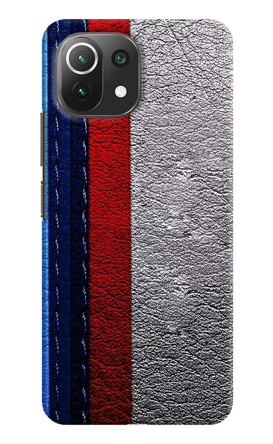 BMW Stripes Mi 11 Lite Hard Case Back Cover by Casekaro