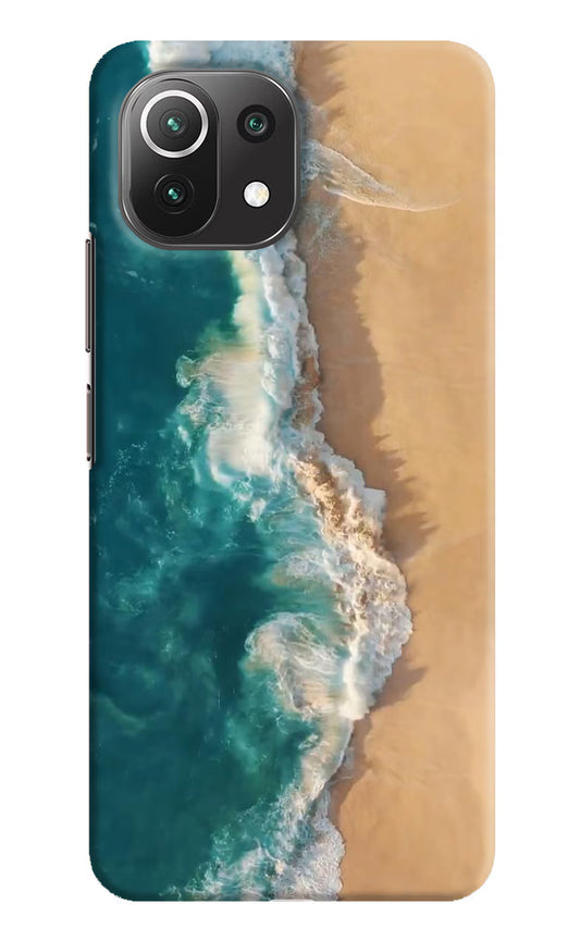 Ocean Beach Mi 11 Lite Hard Case Back Cover by Casekaro