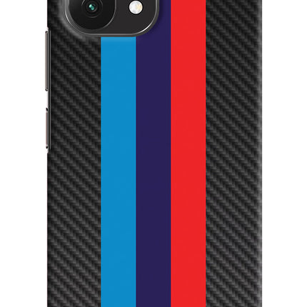 BMW Stripes Pattern Mi 11 Lite Hard Case Back Cover by Casekaro