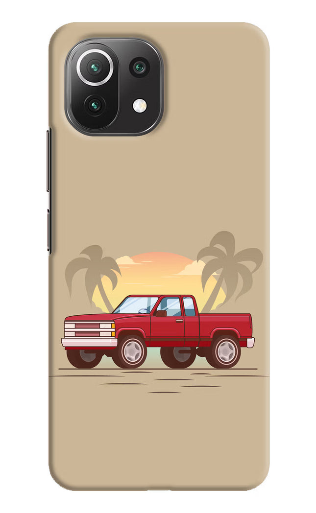 Desert Classic Drive Mi 11 Lite Hard Case Back Cover by Casekaro