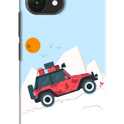 Mountain Trail Beast Mi 11 Lite Hard Case Back Cover by Casekaro