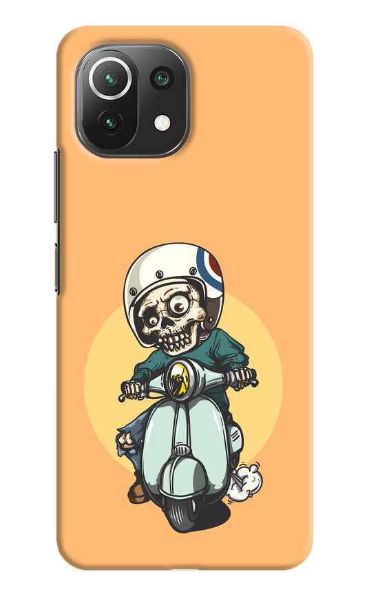 Undead Biker Mi 11 Lite Hard Case Back Cover by Casekaro