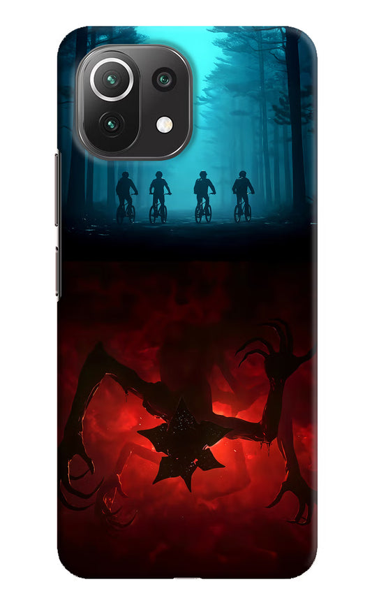 Ordinary Things Downside Up Mi 11 Lite Hard Case Back Cover by Casekaro