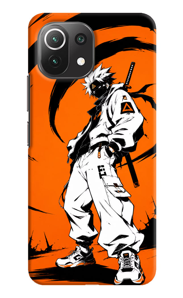Street Samurai  Mi 11 Lite Hard Case Back Cover by Casekaro