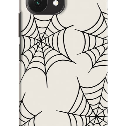 Spider Web Mi 11 Lite Hard Case Back Cover by Casekaro