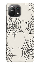 Spider Web Mi 11 Lite Hard Case Back Cover by Casekaro