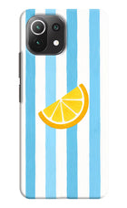 Summer Lemon Mi 11 Lite Hard Case Back Cover by Casekaro