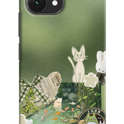 Aesthetic anime Mi 11 Lite Hard Case Back Cover by Casekaro