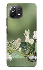 Aesthetic anime Mi 11 Lite Hard Case Back Cover by Casekaro