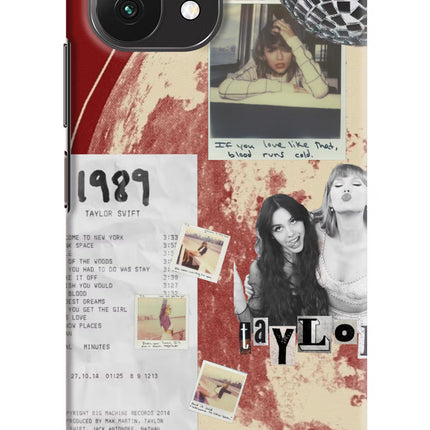 Taylor Swift Mi 11 Lite Hard Case Back Cover by Casekaro