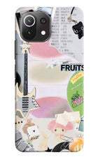 Softcore case Mi 11 Lite Hard Case Back Cover by Casekaro