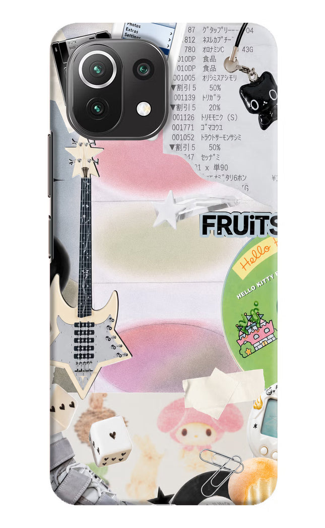 Softcore case Mi 11 Lite Hard Case Back Cover by Casekaro
