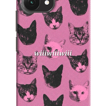 Pink Cats Mi 11 Lite Hard Case Back Cover by Casekaro