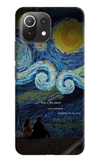 Softcore Mi 11 Lite Hard Case Back Cover by Casekaro