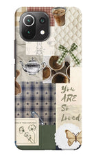 Cookie Mi 11 Lite Hard Case Back Cover by Casekaro