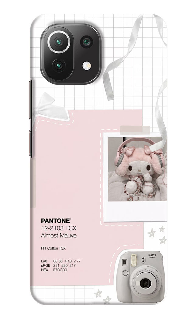 Pantone Asthetic Mi 11 Lite Hard Case Back Cover by Casekaro