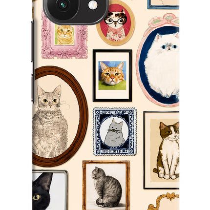 Mirror Cats Mi 11 Lite Hard Case Back Cover by Casekaro