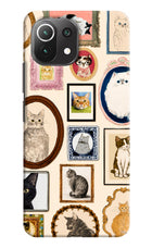 Mirror Cats Mi 11 Lite Hard Case Back Cover by Casekaro