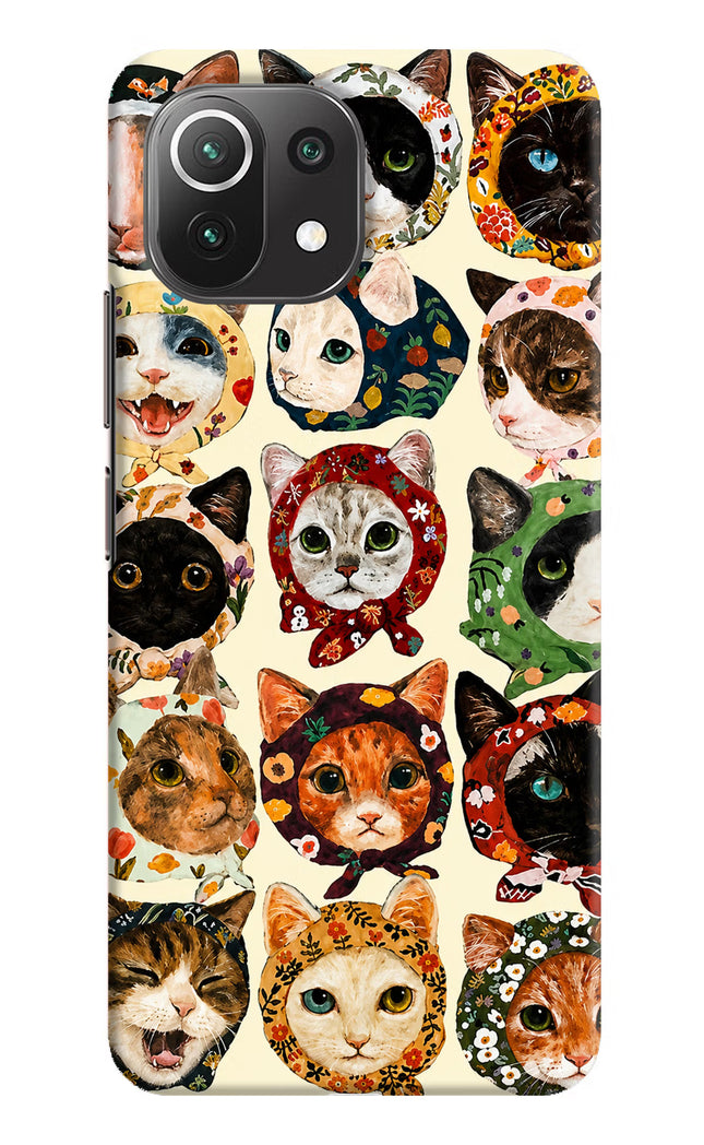 Cool Cat Mi 11 Lite Hard Case Back Cover by Casekaro