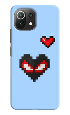 Peter Heart Mi 11 Lite Hard Case Back Cover by Casekaro
