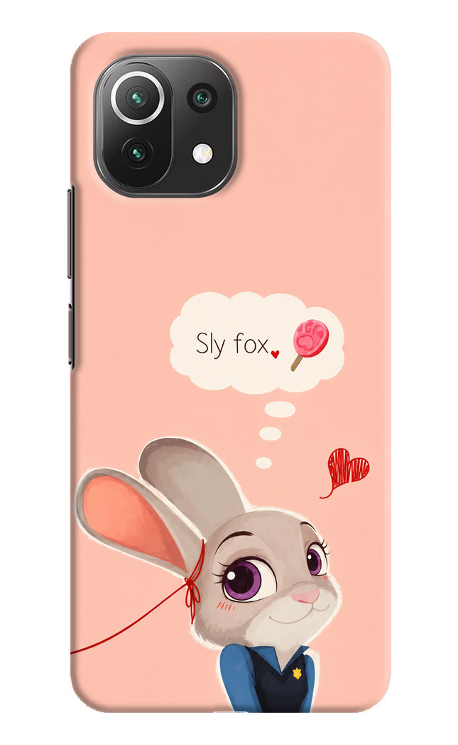 Judy Charm Mi 11 Lite Hard Case Back Cover by Casekaro