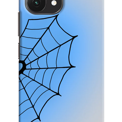 Blue Web Mi 11 Lite Hard Case Back Cover by Casekaro