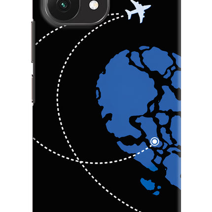 Love Orbit Mi 11 Lite Hard Case Back Cover by Casekaro