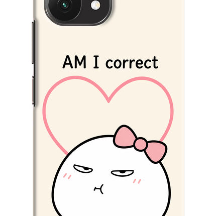 Always Right Mi 11 Lite Hard Case Back Cover by Casekaro