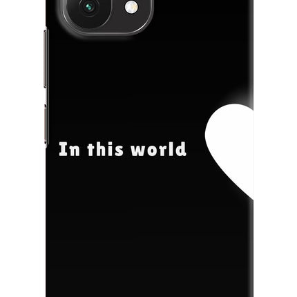 This World Mi 11 Lite Hard Case Back Cover by Casekaro