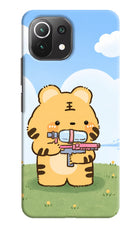 Tiger Treat Mi 11 Lite Hard Case Back Cover by Casekaro
