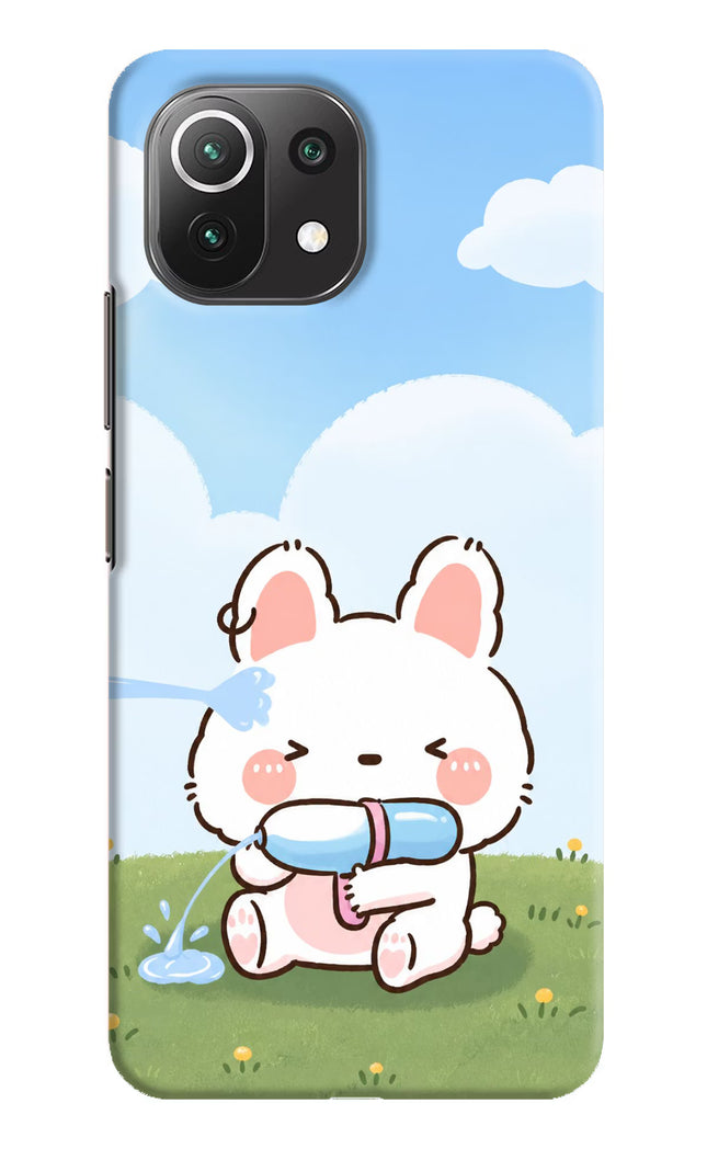 Bunny Treat Mi 11 Lite Hard Case Back Cover by Casekaro
