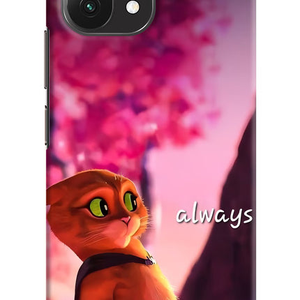 Always Cat Mi 11 Lite Hard Case Back Cover by Casekaro