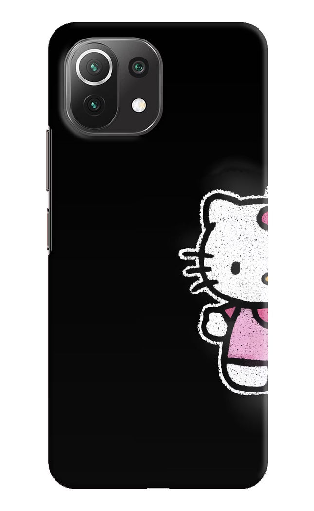 Kitty Charm Mi 11 Lite Hard Case Back Cover by Casekaro