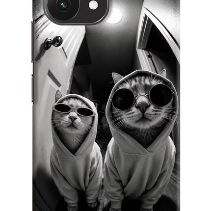 Hood Cats Mi 11 Lite Hard Case Back Cover by Casekaro