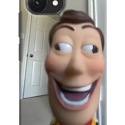 Side Eye Woody Mi 11 Lite Hard Case Back Cover by Casekaro