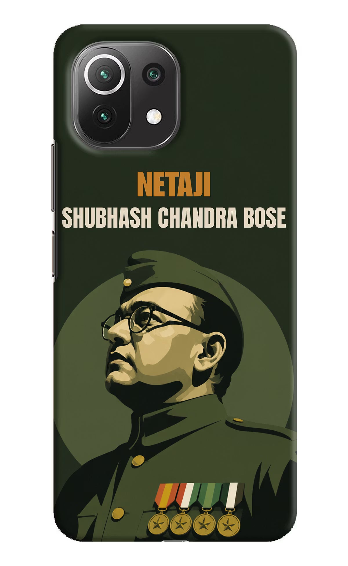 Netaji Legacy Mi 11 Lite Back Cover