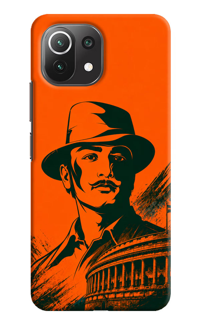 Bhagat Singh Legacy Mi 11 Lite Hard Case Back Cover by Casekaro