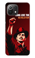 Bhagat Singh Revolution Mi 11 Lite Hard Case Back Cover by Casekaro