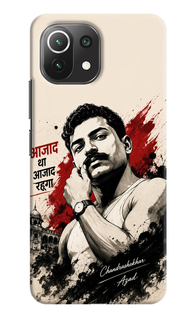 Chandrashekhar Azad Fearless Mi 11 Lite Hard Case Back Cover by Casekaro