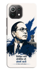 Dr. Ambedkar Visionary Mi 11 Lite Hard Case Back Cover by Casekaro